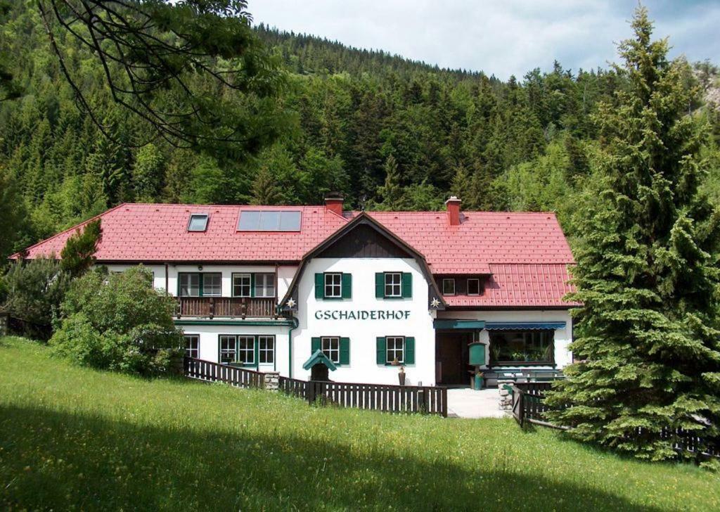 Landhaus Gschaiderhof Puchberg am Schneeberg Exterior foto